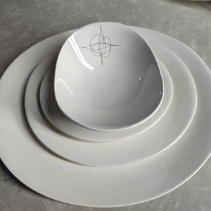 COPY3 - HOLD - Vintage Eva Zeisel Fantasy for Hallcraft dinner place setting -d…